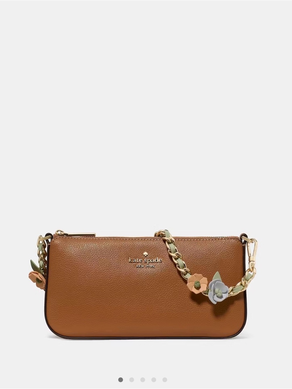 Kate Spade New York Gemini Pochette with Floral Accents